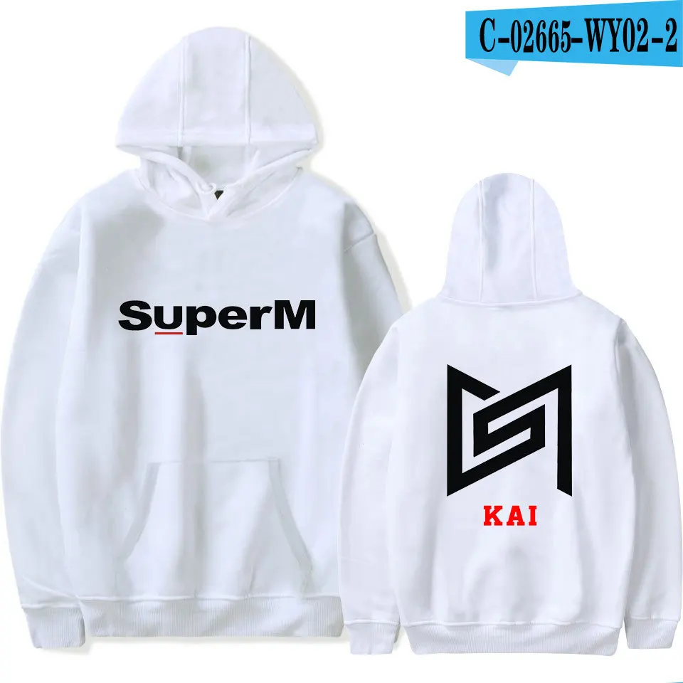 KPOP SuperM TAEMIN женские/мужские корейские толстовки с капюшоном, модная флисовая куртка с капюшоном и длинным рукавом, мужской спортивный костюм, одежда для группы - Цвет: 016