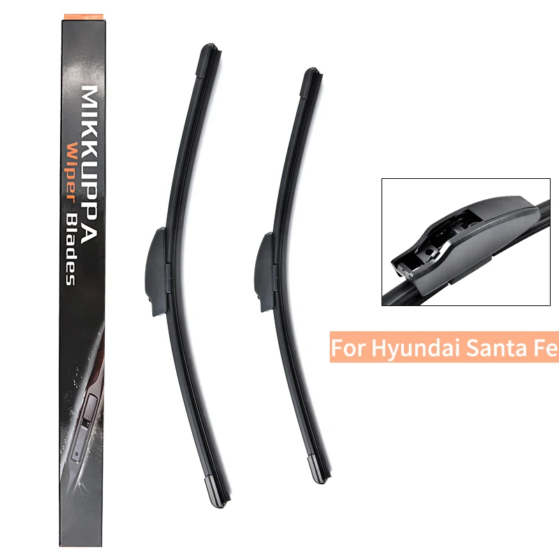 Front And Rear Wiper Blades For Hyundai Santa Fe 2013 2014 2015 2016