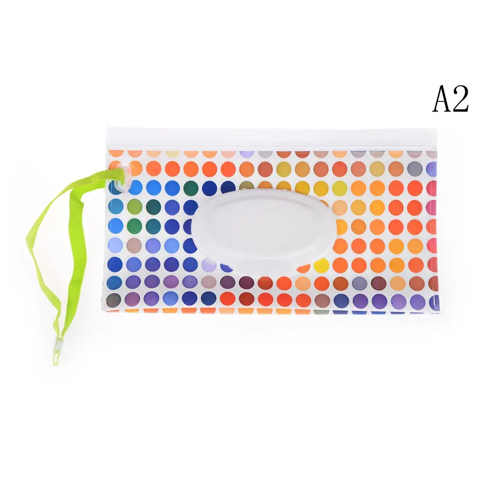 1pcs Чехол для переноски экологичная Упаковка для влажных салфеток клатч и чистые салфетки раскладушка косметичка легко носить с собой защелкивающийся ремень салфетки контейнер - Цвет: 1pcs
