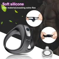 10 geschwindigkeiten Männlichen Penis Vibrierende Cock Ring Vibrator Sex Spielzeug Für Männer Paar Cockring Hemmende Ejakulation Verzögerung Männer der Masturbator 6