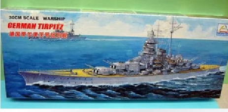 TRUMPETER 80909 1/700 Германия Бирюзовый возникший, линкор Электрический собранная модель