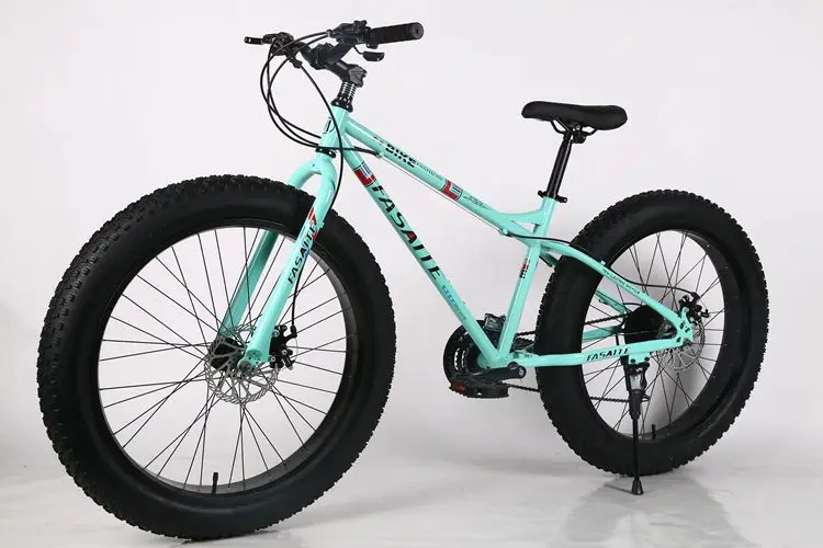 Cheap New X-Front brand carbon steel frame Snowmobile 4.0 fat wide Tire 7/21/24/27 Speed downhill mountain Beach Bike MTB bicycle 13 Cheap New X-Front brand carbon steel frame Snowmobile 4.0 fat wide Tire 7/21/24/27 Speed downhill mountain Beach Bike MTB bicycle 13