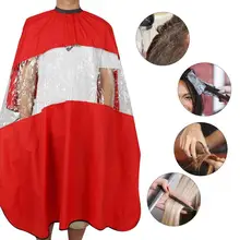 Обертывание Профессиональный парикмахерский фартук для стрижки волос окрашивание мантия накидка для дома Парикмахерская красная накидка для стрижки волос