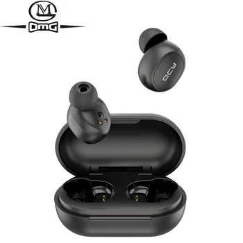 

TWS Bluetooth V5.0 Sports wireless headphones APP Customization 3D Stereo earphones Mini in Ear Dual Microphone Earphone T4