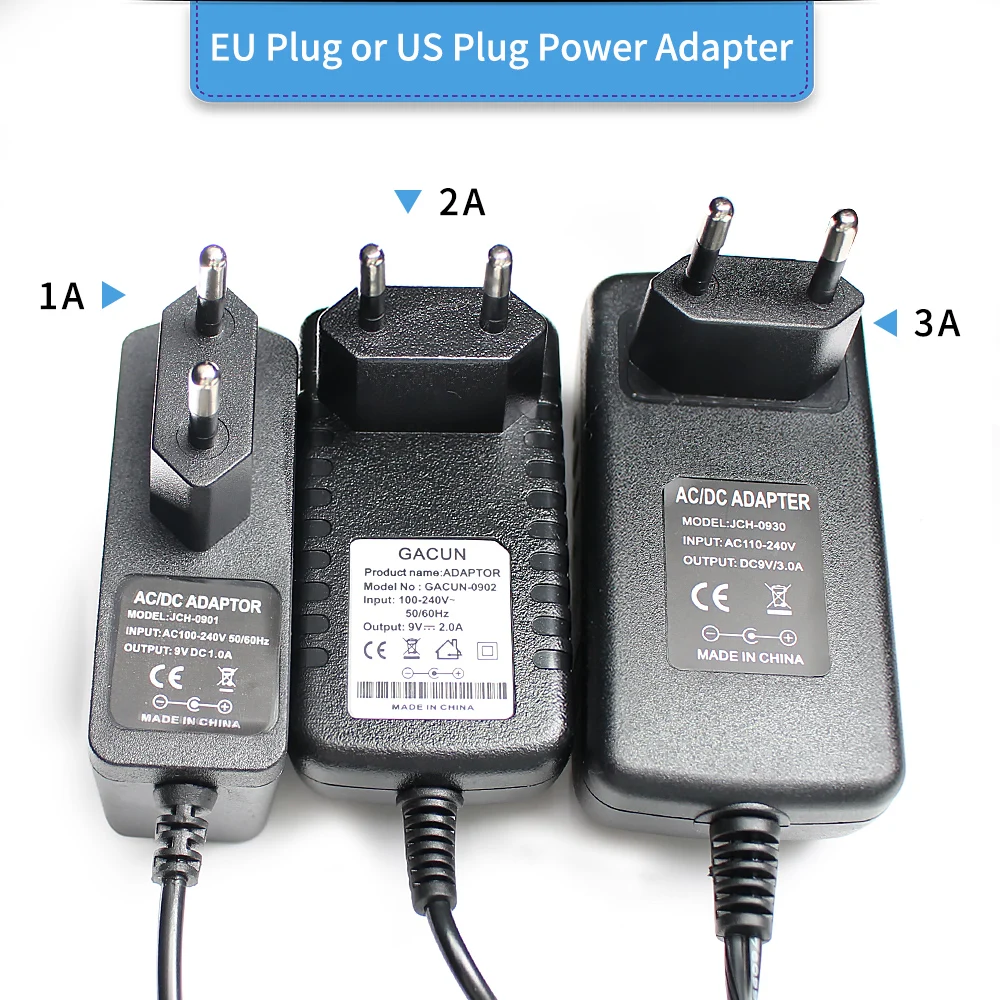 AC/DC Universal Adapter 5 9 12V Volt Power Supply 220V TO 5V 9V 1A 2A 3A LED Lighting Transformer Charger For Strip/CCTV | Обустройство