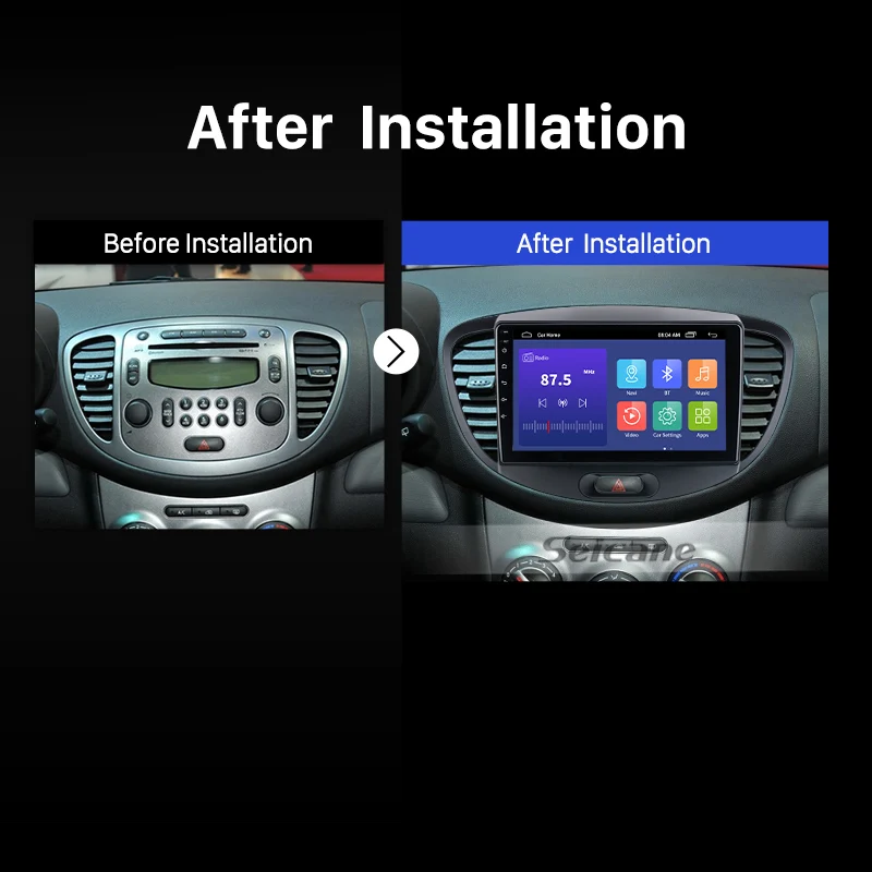 Seicane 9 inch 2.5D IPS screen Car GPS Navi Radio