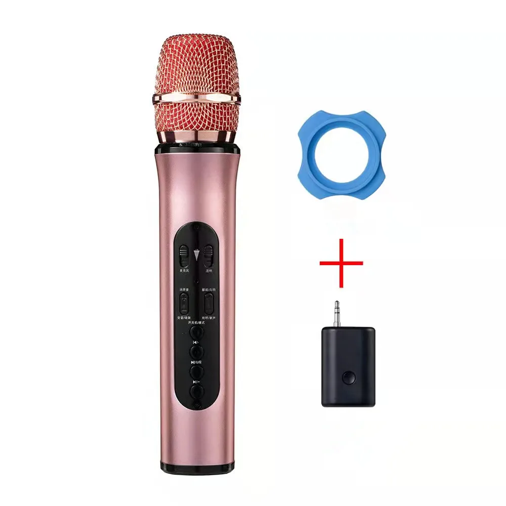 gaming mic K6 Mobile Phone Microphone Wireless Bluetooth -compatible Microphone Wireless Microphone Wireless Multiple Devices Compatible wireless mic