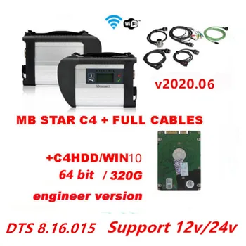 

MB Star C4 with V2020.06 Version HDD Compact 4 d-ts d-as M-ercedes Diagnosis Multiplexer For Ben-z Diagnose DHL Free Shiping