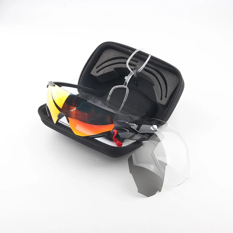 black frame R L Новинка, спортивные поляризованные очки Racetrtap Sutro, велосипедные очки, мужские и женские велосипедные очки, UV400, велосипедные солнцезащитные очки с 3 линзами - Цвет: black frame R L