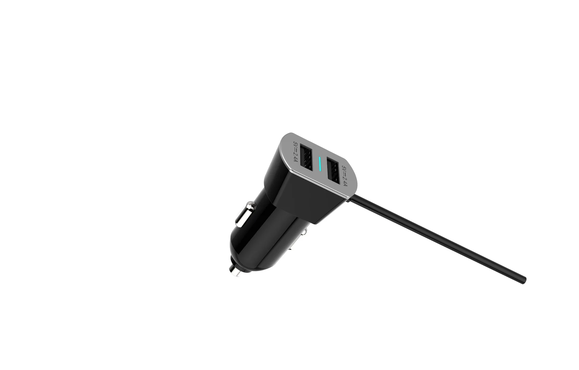 OnePlus 2 линия двухпортовое USB зарядное устройство, 4.8A автомобильное зарядное устройство, мобильный телефон Быстрая зарядка большой ток 2.4A зарядка