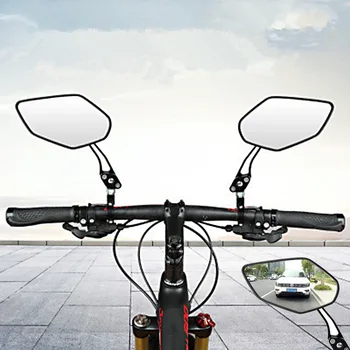 

Universal 2 Pcs Bike Bicycle Silicone Handle Handlebar Rearview Mirror Bike Safety Tool MTB Cycling Accessories
