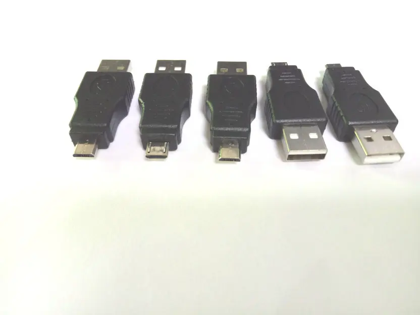 100 шт. в партии USB 2,0 «Папа-папа» выпуклый кабель микро-usb B 5-контактный штекер в комплект поставки входит адаптер