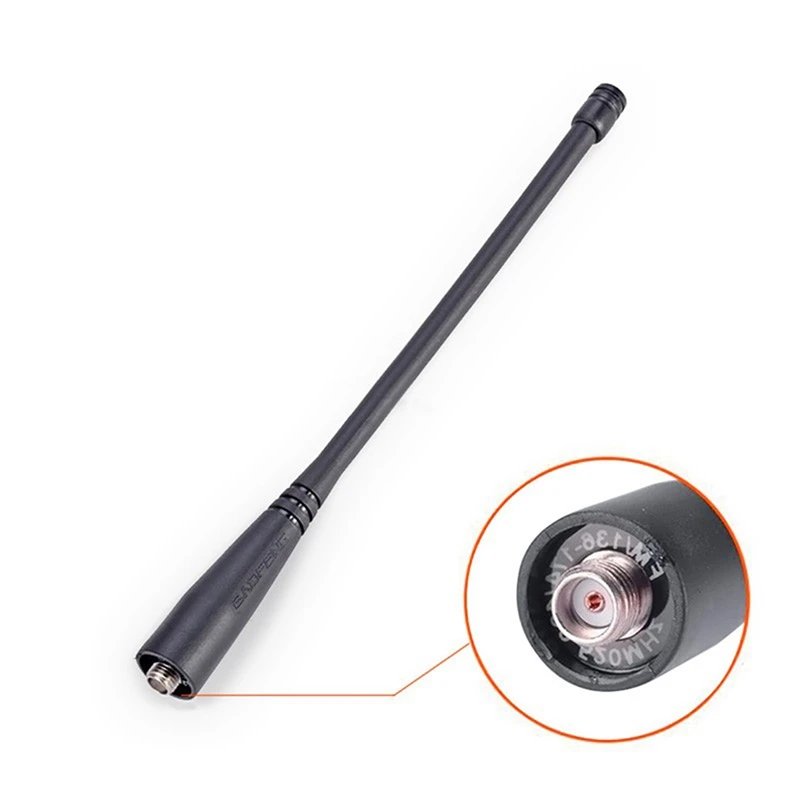 HFES рация для BaoFeng Uv-5R антенна SMA-Female UHF/VHF 136-174/400-520 МГц для UV5R UV-82 GT-3 и 8 Pin Замена