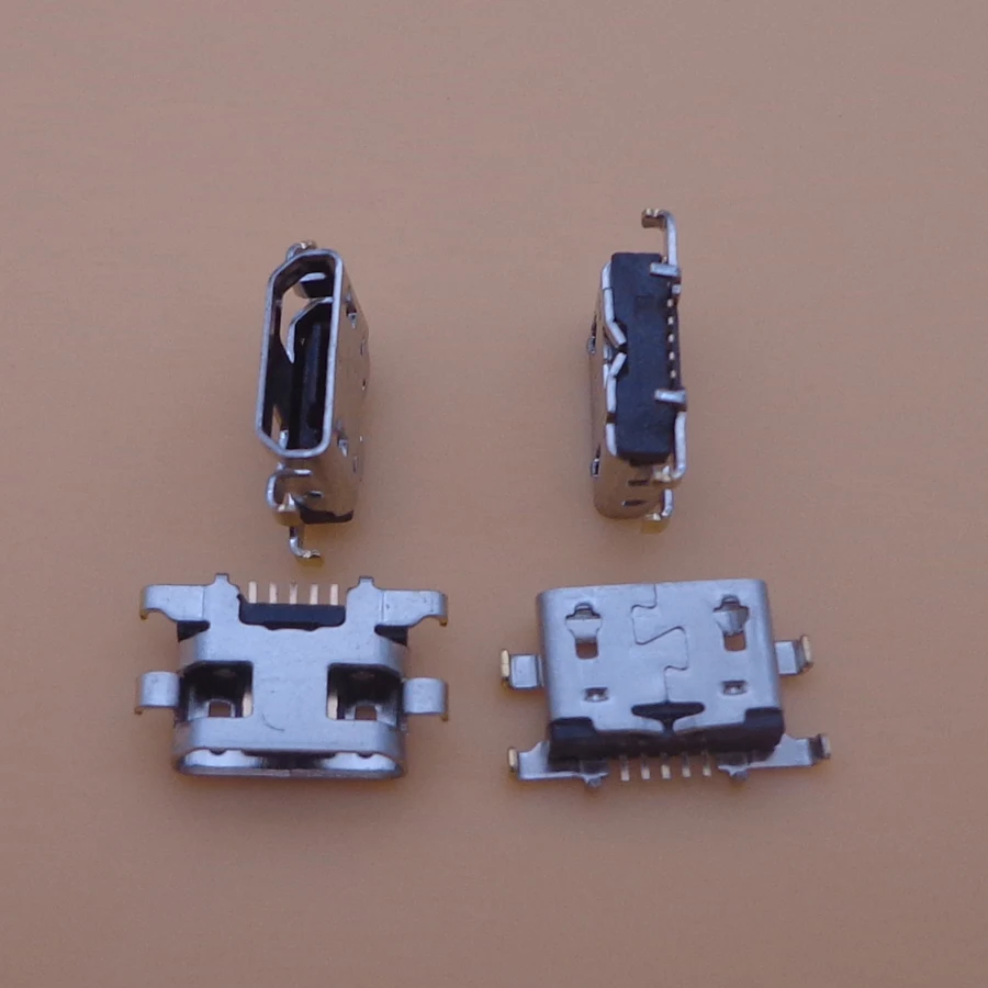 50 шт. микро мини USB разъем для зарядки порт док станция Замена запасных частей Lenovo