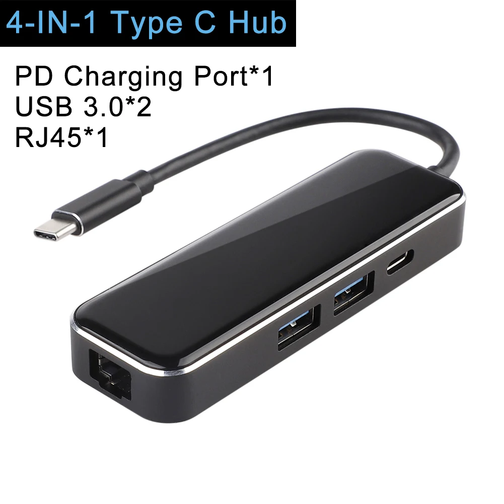  USB-C USB HUB Splitter Hab USB Type C HUB to HDMI Multi USB 3.0*2 SD/Micro SD3.0 Power Adapter for 