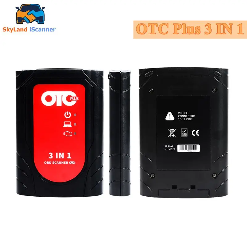 OBD2 автомобильный сканер OTC Plus 3 в 1 Global Techstream для Toyota Nissan Volvo диагностический |