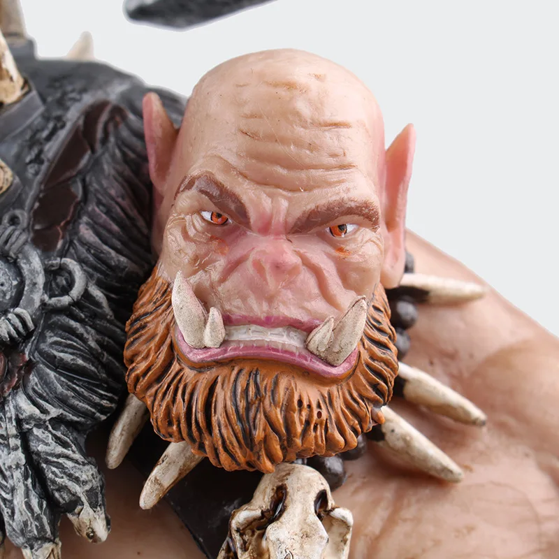 World of Warcraft orgrim Orc Leader большая версия Orgrim · разрушительный Молот статуи модель гаража комплект