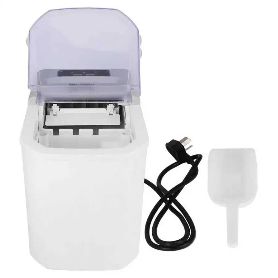 

Electric Ice Maker Mini Automatic Home Office Bar Automatic Ice Cube Block Making Machine 220V 160W