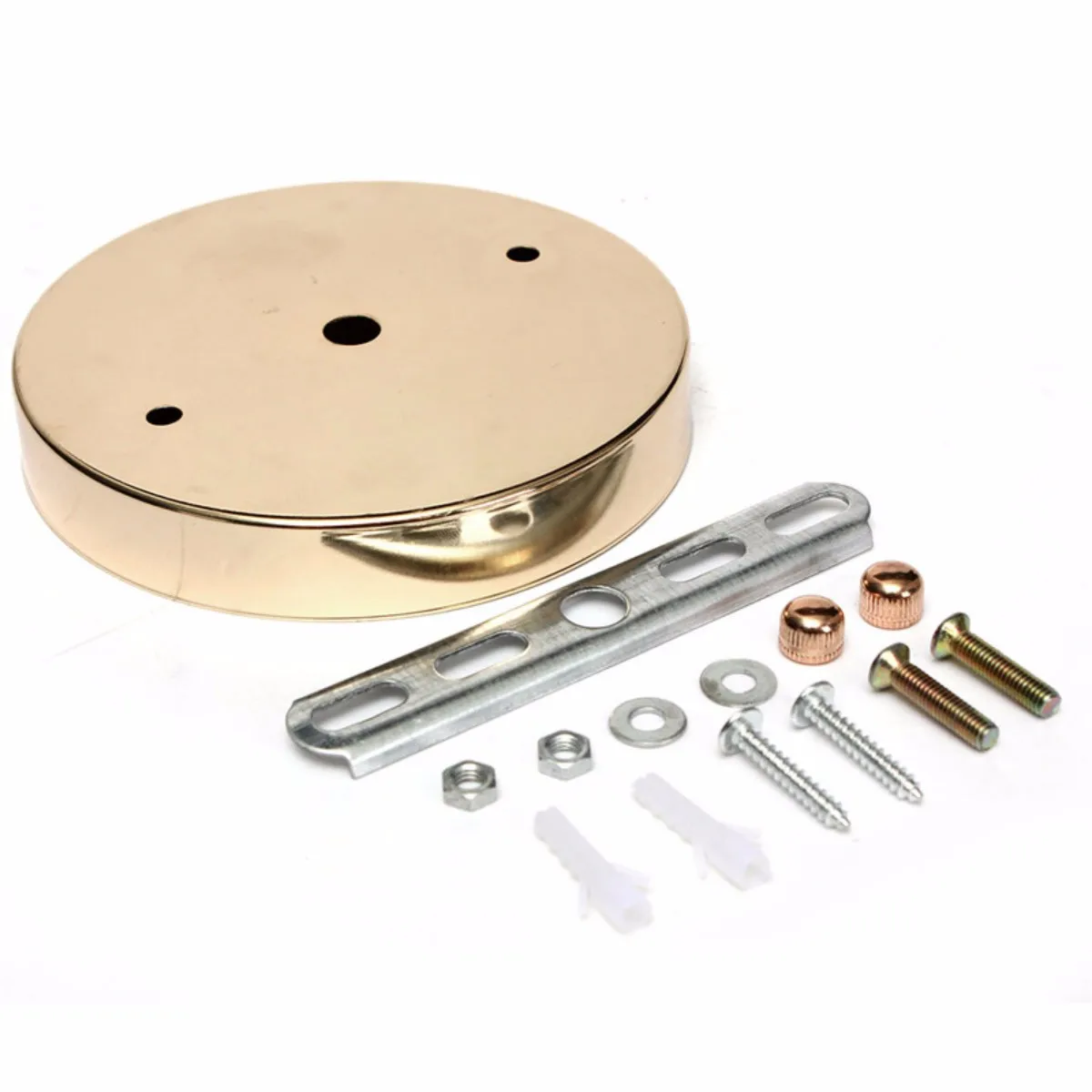 French green bronze Smuxi E27 патрон для лампы 120 мм основание светильника потолочный навес Настенные светильники крепление СВЕТОДИОДНЫЙ винтажный подвесной светильник основание в форме диска - Цвет: French green bronze