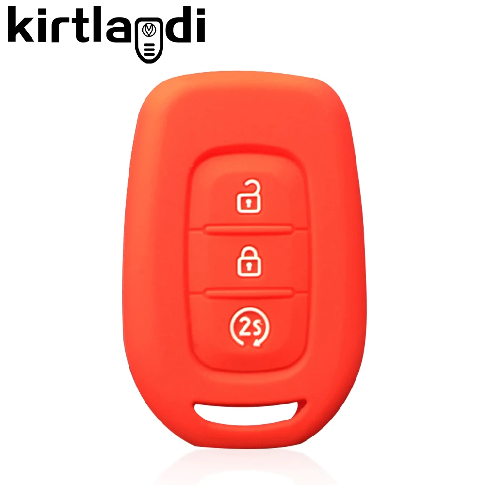 Key Case Silicone Key Case For Dacia Sandero Stepway Logan Duster For Renault clio 5 Dokker Logan Stepway Clio 5 SS2 Renault TWingo Cover