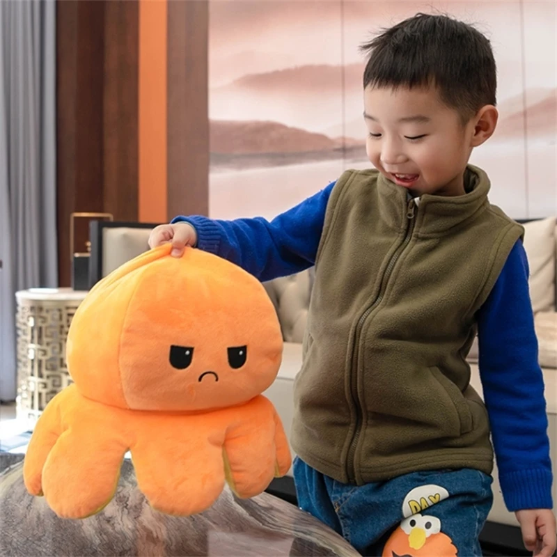 Xxl нетоксичный пузырь pulpo Octopus для-baymaxs фиджет Реверсивный Ключ плюшевая игрушка