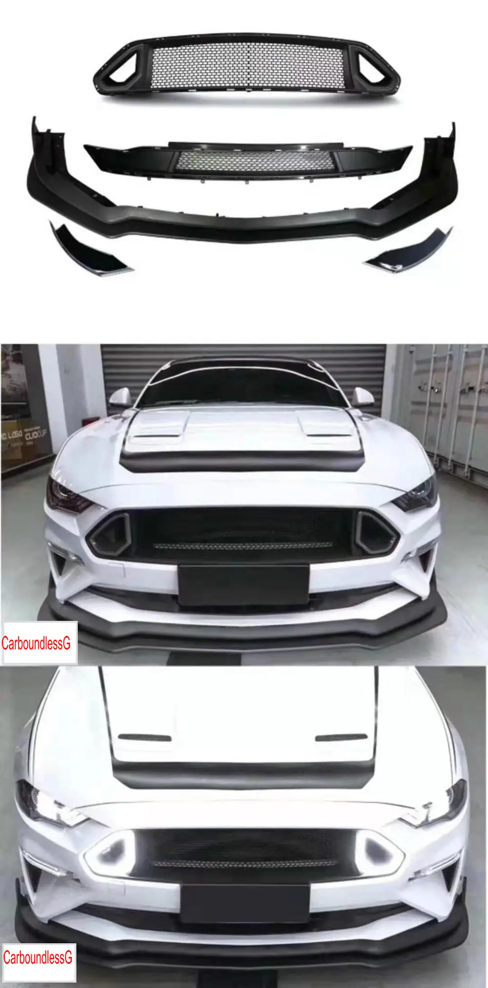 Автомобильная задняя защитная накладка W/3D задняя наклейка с логотипом 5.0L GT logo Для Ford Mustang 3,0 T 5. 0L 15-19 ABS+ алюминиевая эмблема наклейка крылья