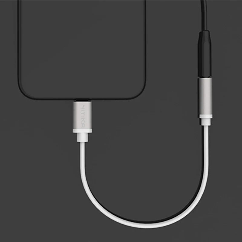 NITIKA for Apple MFI Certified Headphone Conversion Cable Apple Interface to 3 5 mm Apple o Adapter Cable 3 5mm to Lightning