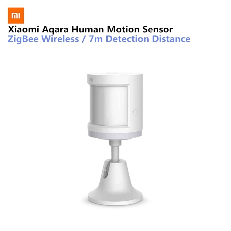 Original Aqara Smart Home Human Body Sensor Security Device With Holder Stand Movement Sense Light Intensity