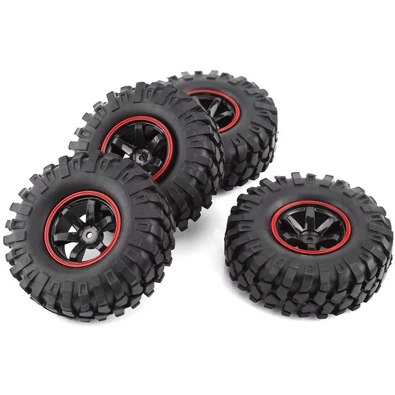 4 шт. 1 9 дюйма 96 мм 1/10 весы шины с обода колеса для SCX10 Tamiya по супер скидке CC01 D90 RC Рок