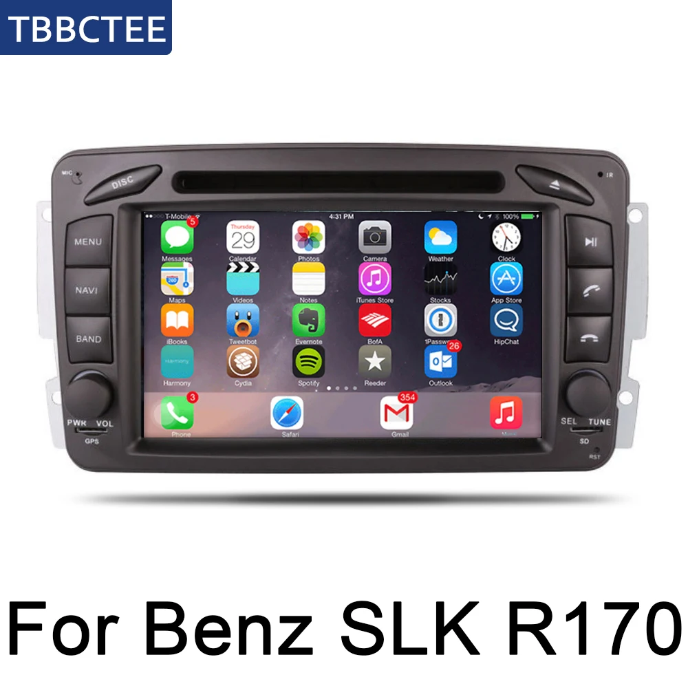 Для Mercedes Benz SLK W1070 1998~ 2002 NTG Android автомобильный DVD плеер с JPS и навигацией навигация WiFi Bluetooth Mulitmedia система аудио