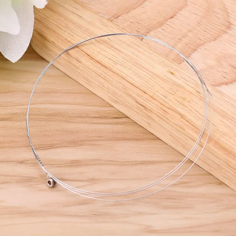 OOTDTY 1PC Alice Acoustic Folk Guitar Strings 015 inch Super Light Stainless Steel Core suit for guitar