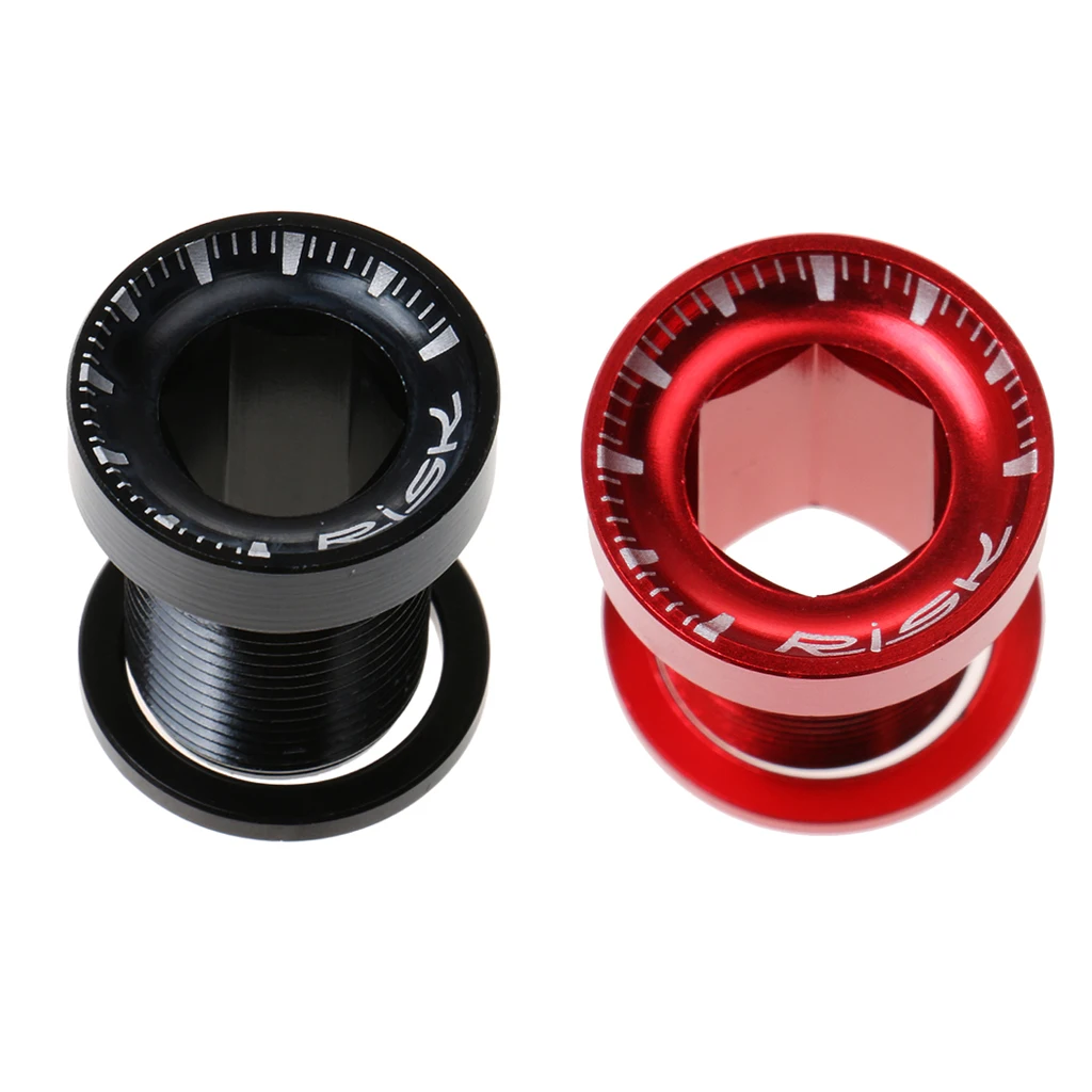 1X Ultralight M15 Aluminium Alloy Bike Crankset Bottom Bracket Screw Spline Axis Screw Bolt