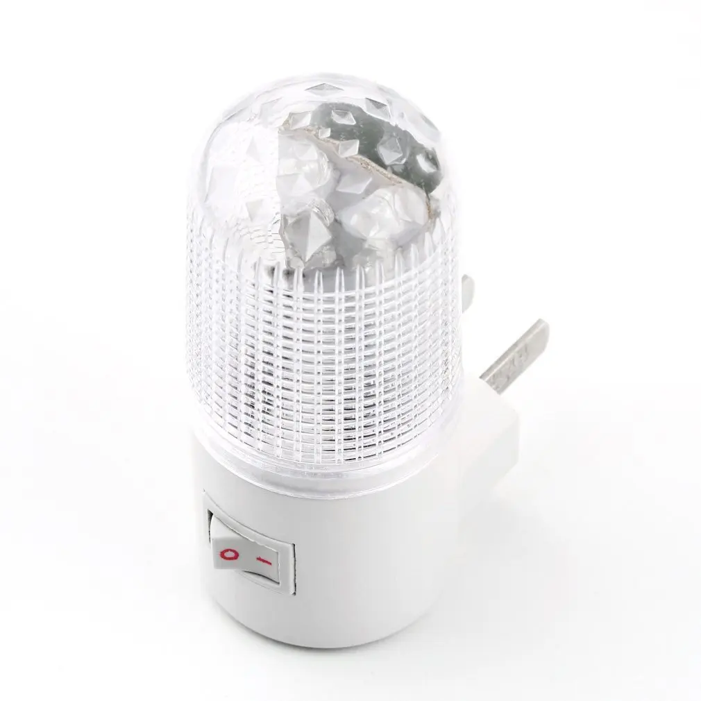 1W 4 LED Bedroom Night Light Lamp US Plug AC Plug Wall Mounting Energy Saving Mini Led Night Lighting Super Bright