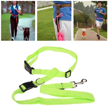

Adjustable Hands Free Dog Leash Waist Leash for Running Jogging And Training Dog