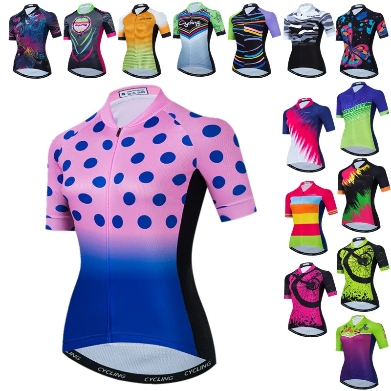 

Women's Cycling Jersey Summer MTB Bike Jersey Maillot Ciclismo Top Quality Pro Team Bicycle Clothing Racing Sport Cycling Shirt