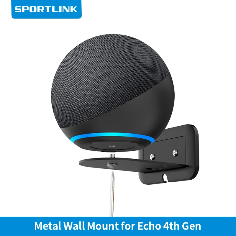SPORTLINK металлический настенный кронштейн для Alexa Echo 4-го поколения подставка умный