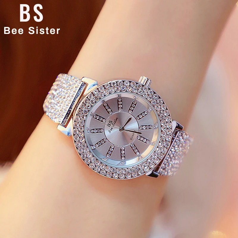 

Fashion Luxury Brand Women Quartz Watch Diamond Silver Ladies Wrist Watch For Montre Femme 2019 Female Clock relogio feminino