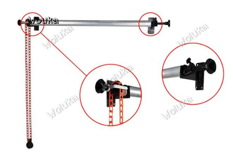 Photography Video 1 Roller Single Axis Wall Mount Manual Background Backdrop Support System CD50 T03 P