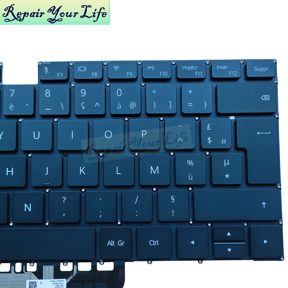 teclado azerty com iluminação de teclado para mamatebook tamanhos