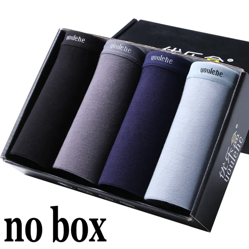 K009 NO BOX 4 шт. Мужское нижнее белье Мужские модельные трусы-боксеры шорты больших размеров боксеры мужские камуфляжные трусы удобные трусики - Цвет: K009 NO BOX