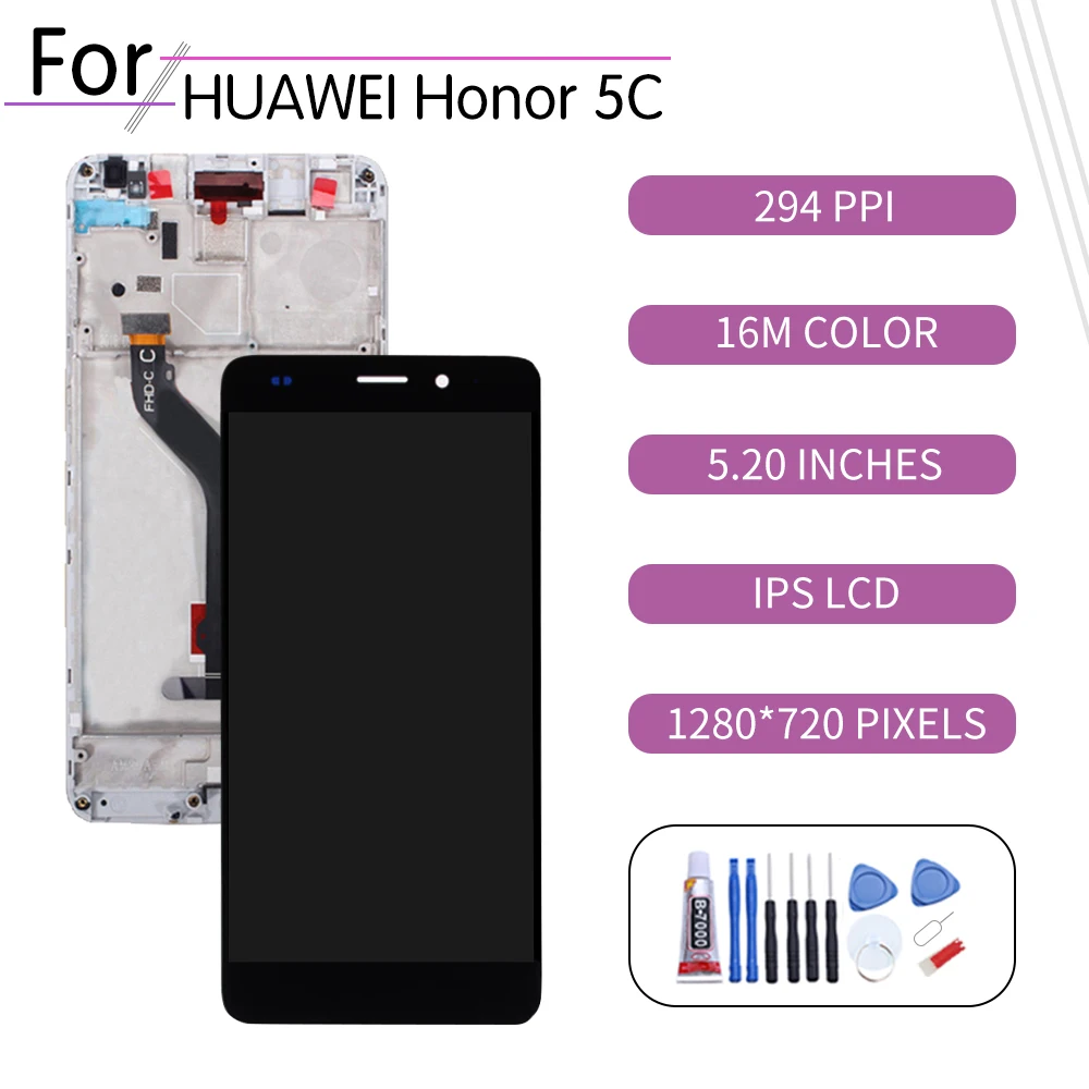 5 2 &quotэкран для Huawei Honor7 Lite LCD сенсорный экран дигитайзер сборка Honor 5C дисплей с