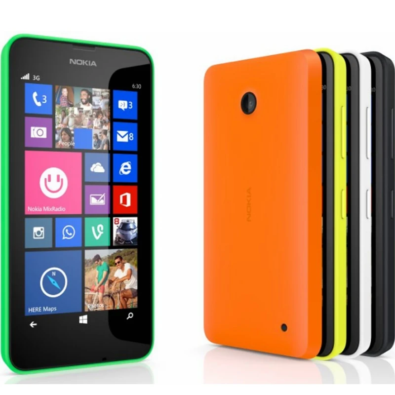 Nokia Lumia 635 мобильный телефон Windows OS 4," четырехъядерный 8G rom 5.0MP wifi gps 4G LTE разблокированный мобильный телефон