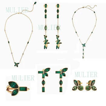 

2020 Fashion SWA New BEAUTIFUL EARTH BY SUSAN ROCKEFELLER Y-shaped Necklace Panda It Bamboo Decoration Female Jewelry Gift