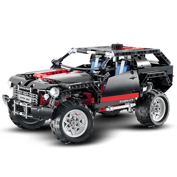 

MOC Compatible with lepines 8081 Technic Motor Extreme Cruiser SUV 589pcs Racing Car Model Building Block Christmas Toys