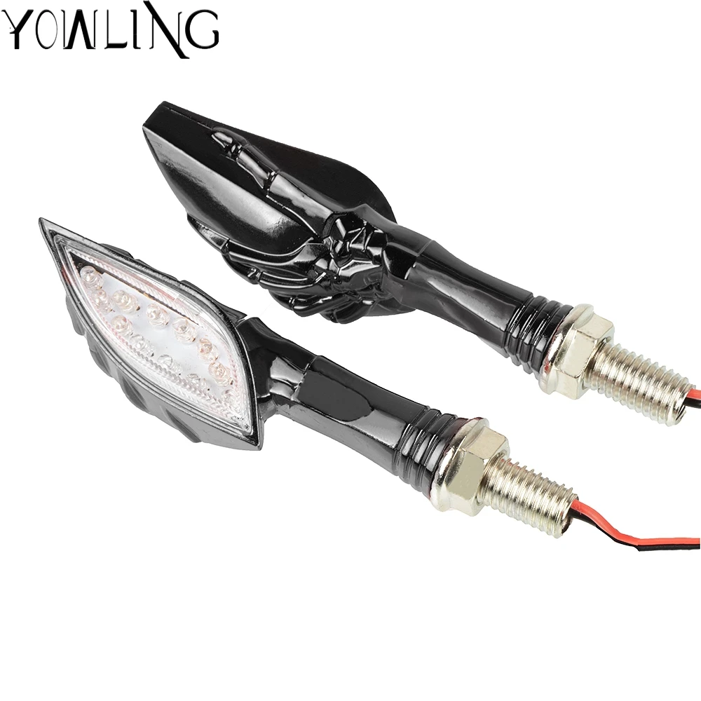 

Motorcycle Turn Signal Lights Motorbike Indicator Blinker Tail Lights Signal Lamp for Harley Triumph Daytona 675 Street Triple/R