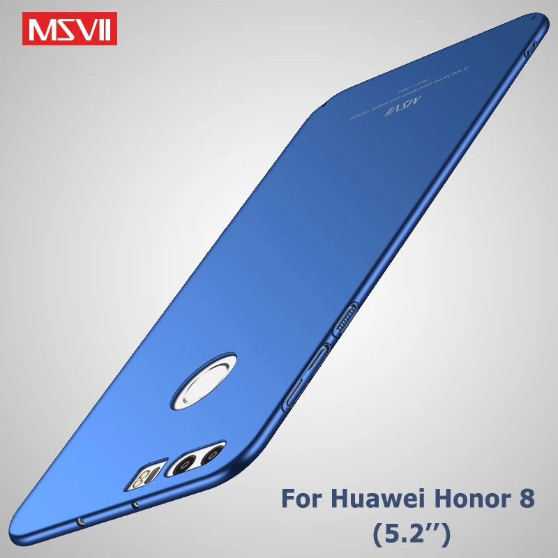 Honor 8 Lite чехол MSVII Silm Coque для Huawei P8 2017 Honor8 Жесткий ПК чехлы|Бамперы| |