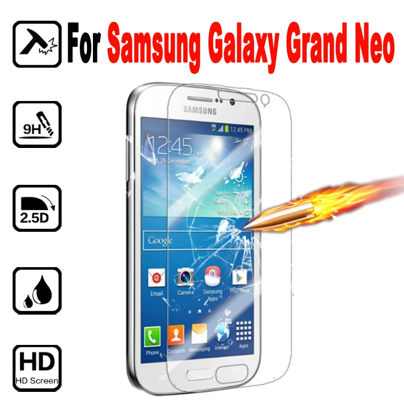 2PCS Protective Tempered Glass For Samsung Galaxy i9082 i9060 Screen  Protector Film cover HD On For Galaxy Grand Neo GT i9060|Phone Screen  Protectors| - AliExpress