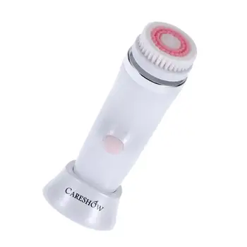 

3 In 1 Electric Facial Cleansing Brush USB Pore Deep Cleansing Blackhead Removers Exfoliator Scrubber 3 X Replacement Head