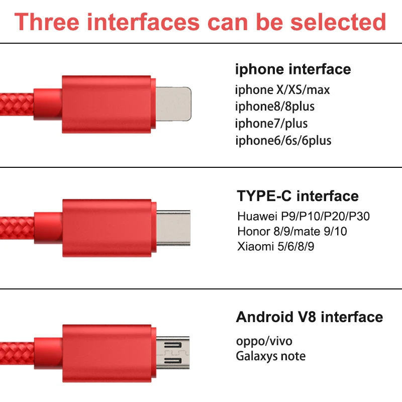 1 м 2 м 3 м usb type-C Дата-кабель для быстрой передачи данных зарядки передачи данных для huawei P10/P20/P30 Xiaomi Honor мобильные телефоны нейлоновые цифровые кабели