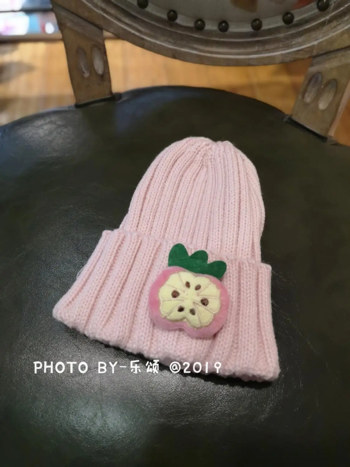 photo color Коллекция года, милые вязаные зимние шапки с фруктами для детей, Skullies, шапка для мальчиков и девочек, sombrero mujer, детские шапки для детей возрастом от 2 до 10 лет - Цвет: photo color